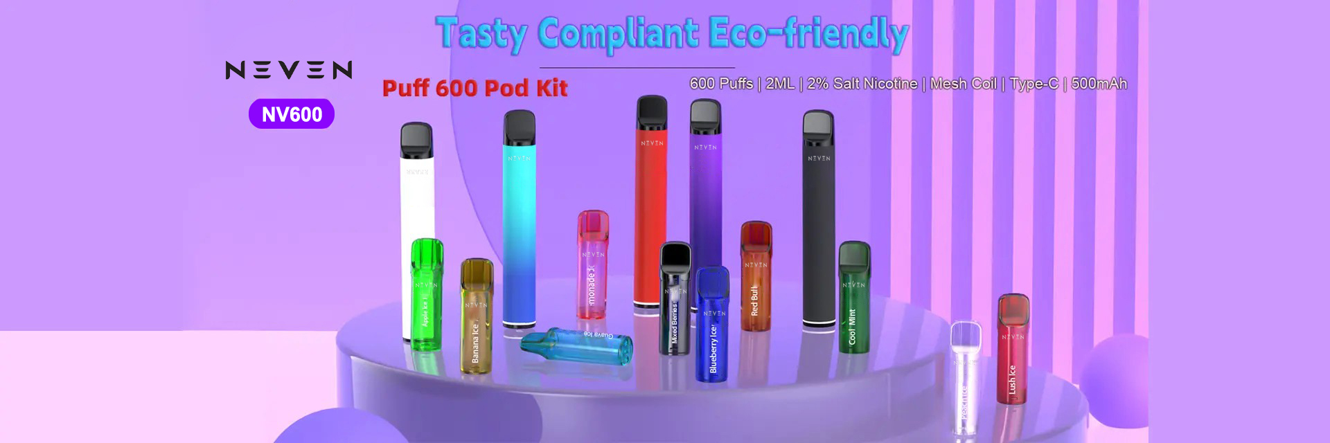 NEVEN Premium Disposable Vape Banner 6